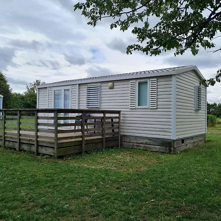 בית נופש Mobil-home Au Bord De L'etang Avec Terrasse Privee - 2 Chambres, Cuisine Equipee, Activites Nautiques - Fr-1-584-308 *